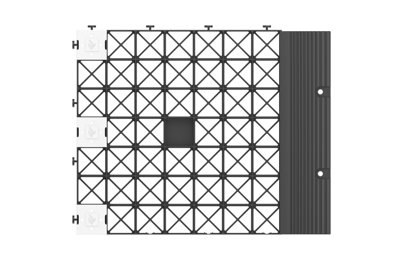 Bild in Galerie-Viewer laden, Assembly of IBRAN-B bay markers pushed into IBRAN-X gravel grids, connected to IBRAN-V gravel grid ramps